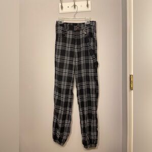 Plaid Joggers
